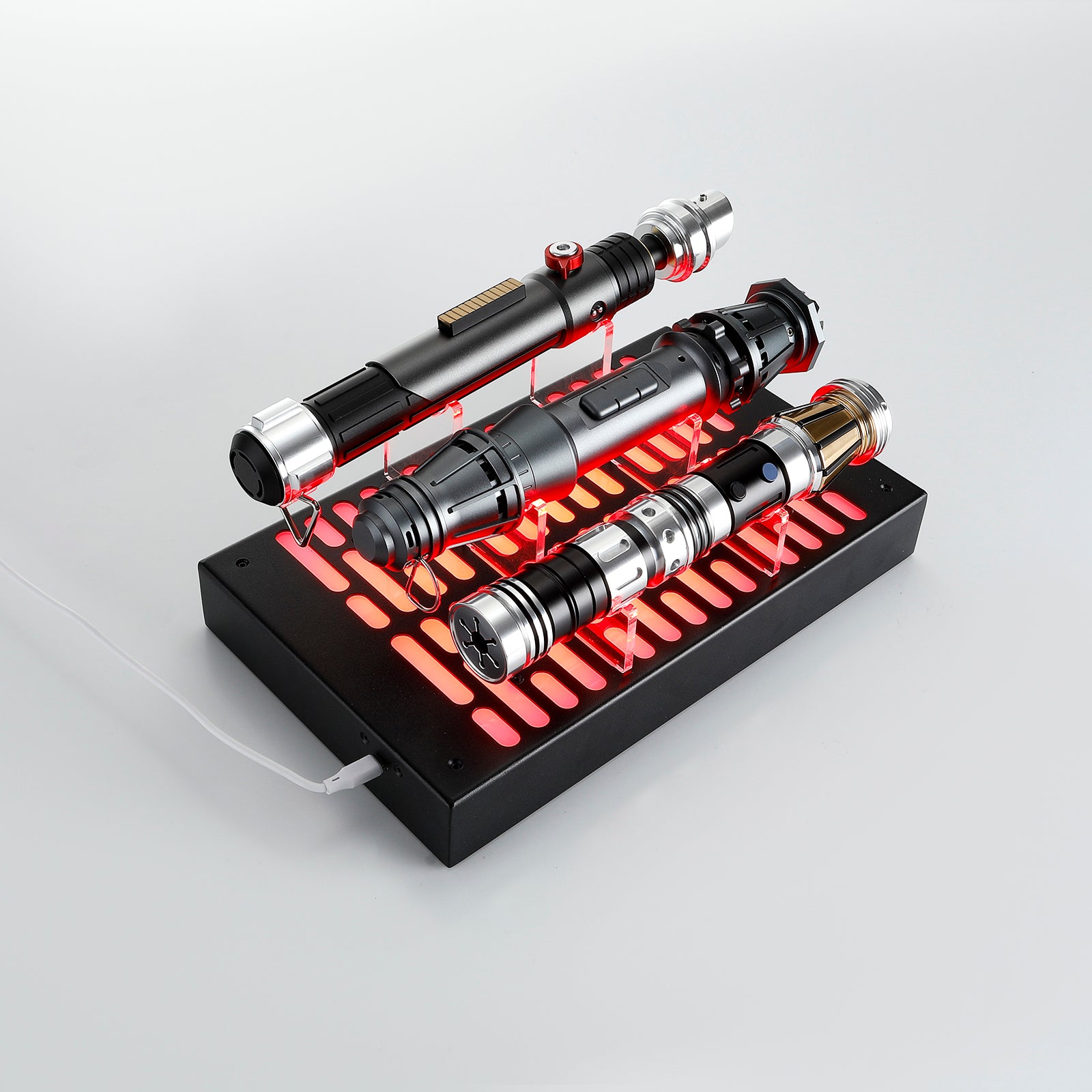 Soporte Triple retroiluminado